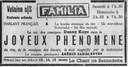 Velaine-sur-Sambre : film programmé au cinéma Familia