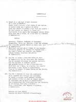 Sambreville (texte de la chanson écrite par Robert MATHIEU de Claminforge et musique de Jean LENAIN