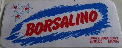 Les Borsalino : autocollant promotionnel