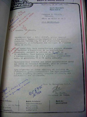Les Borsalino courrier