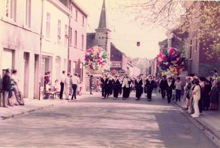 Les Borsalino rue du Pont à Biesmes (Auvelais)