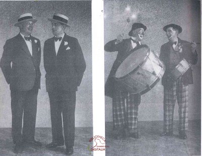 Falisolle : les chansonniers Rustic GREGOIRE et Arthur  LISONS