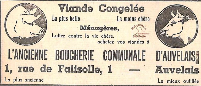 Ancienne boucherie communale d'Auvelais