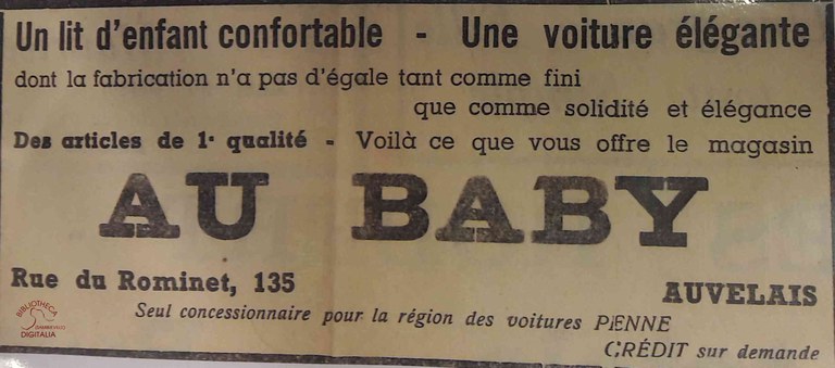 Auvelais : "Au Baby"