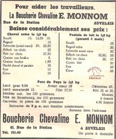 Auvelais Boucherie chevaline E. MONNOM