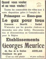Auvelais : Etablissements Georges MEURICE