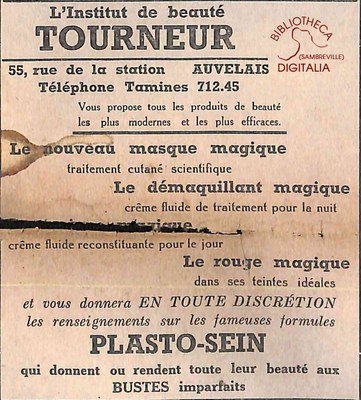 Auvelais : l'Institut de beauté TOURNEUR