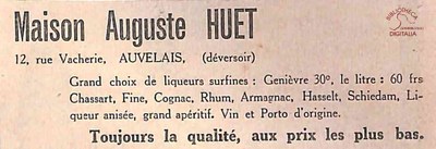 Auvelais : Maison Auguste HUET