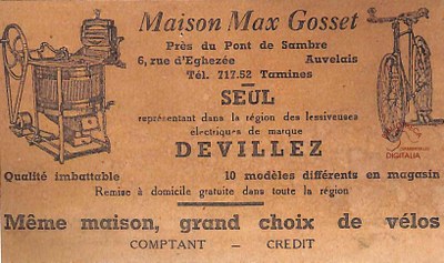 Auvelais : Maison Max GOSSET