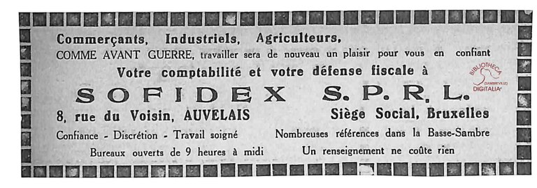 Auvelais : Sofidex S.P.R.L.