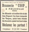 Falisolle : Brasserie "COOP"
