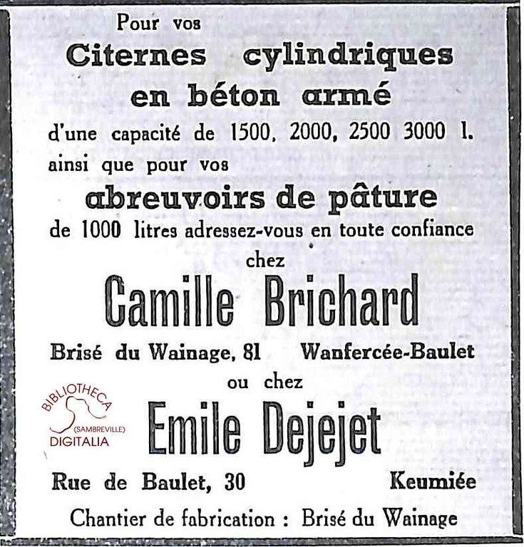 Keumiée : chez Emile DEJEJET