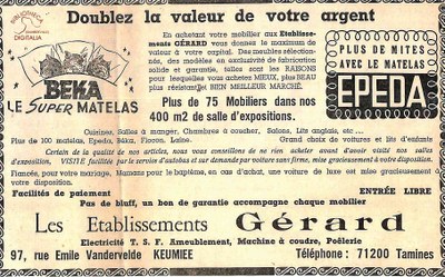 Keumiée : les établissements GERARD