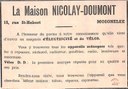 Moignelée : la Maison NICOLAY-DOUMONT