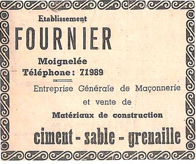 Moignelée : Etablissement FOURNIER