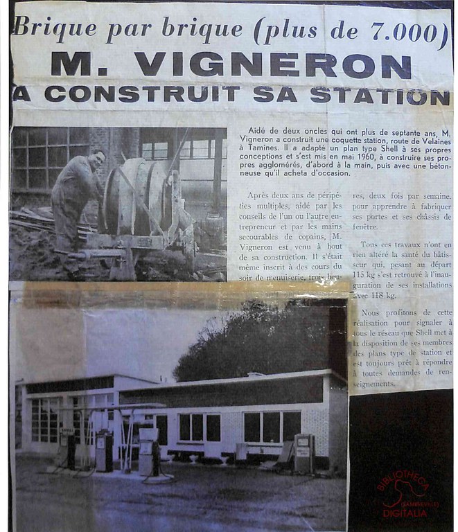 Station essence à Tamines