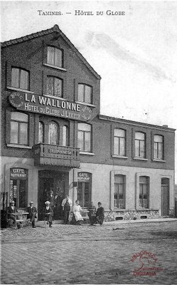 Tamines : la Wallonne - Hôtel du Globe - J. LEKEUX