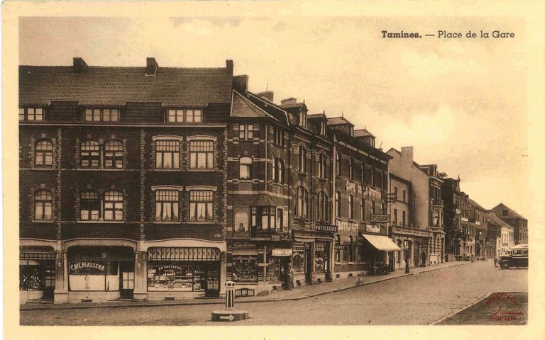 Tamines : Place de la Gare
