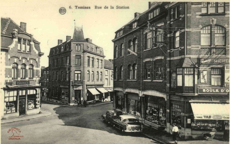 Tamines : Rue de la Station