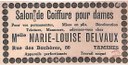 Tamines : salon de coiffure pour dames de Marie-Louise DELVAUX