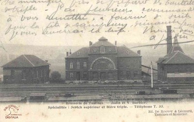 Tamines : Brasserie JADIN et V. BARBIER