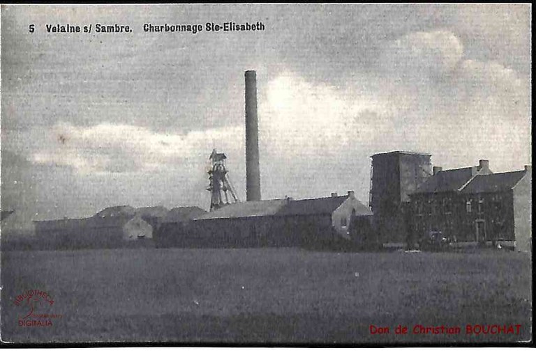Velaine-sur-Sambre Charbonnage Sainte Elisabeth