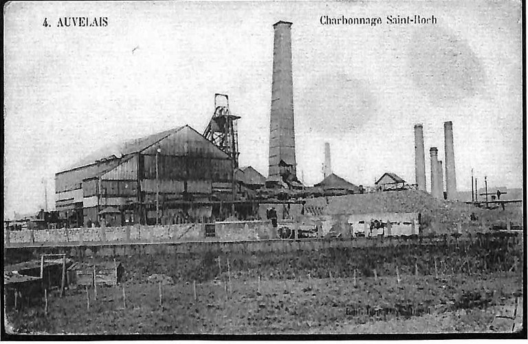 Auvelais : vue du Charbonnage Saint Roch