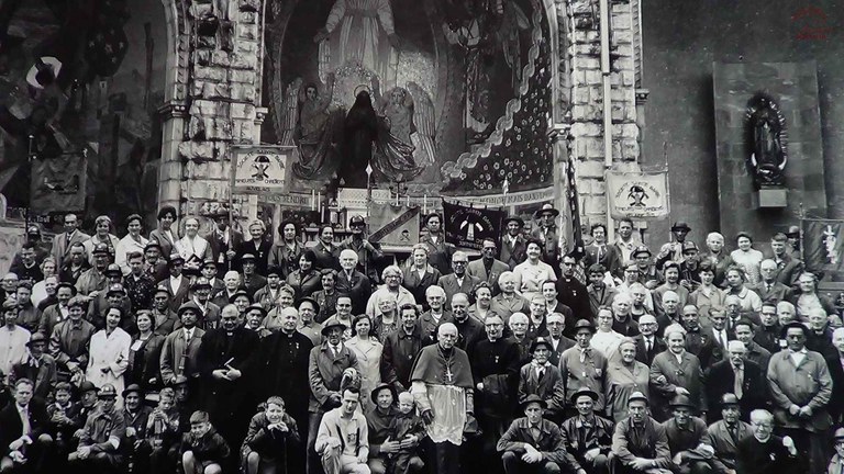 Lourdes : rassemblement de Mineurs de Moignelée notamment