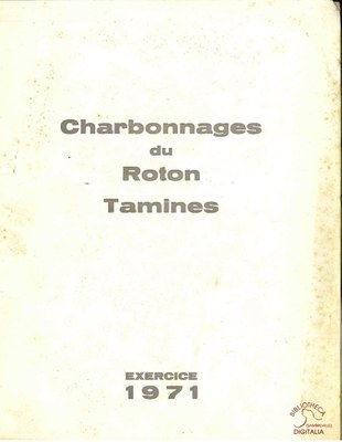 Société Anonyme des Charbonnages réunis de Roton -Farciennes & Oignies-Aiseau à Tamines