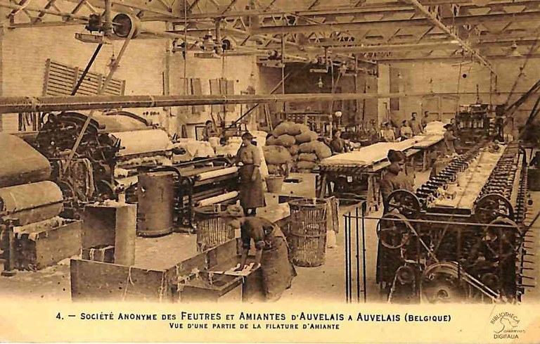 Auvelais : Société Anonyme des Feutres et Amiantes d'Auvelais