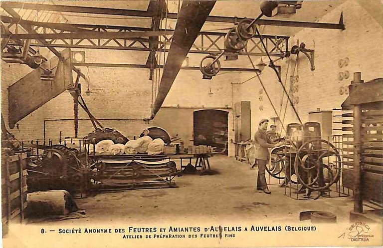 Auvelais : Société Anonyme des Feutres et Amiantes d'Auvelais