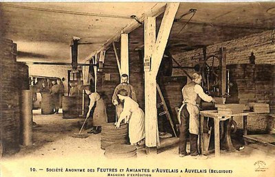Auvelais : Société Anonyme des Feutres et Amiantes d'Auvelais