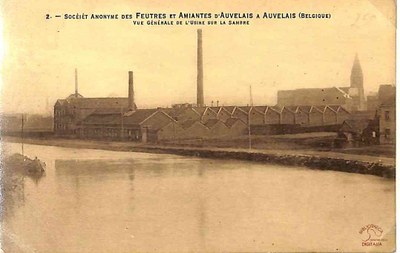 Auvelais : Société Anonyme des Feutres et Amiantes d'Auvelais