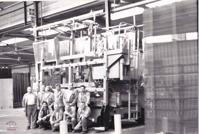 Auvelais : Glaceries Saint Gobain : membres du personnel