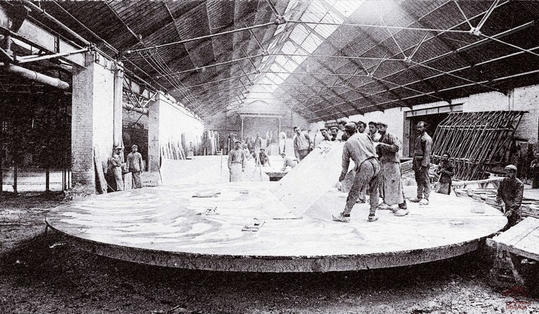 Intérieur des glaceries