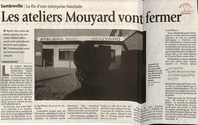 Falisolle : Ateliers Marcel MOUYARD