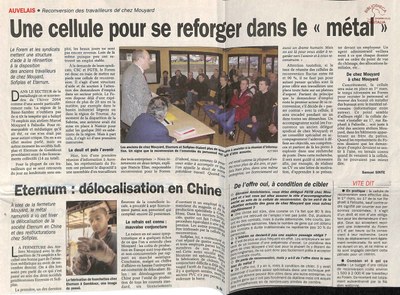 Falisolle : Ateliers Marcel MOUYARD