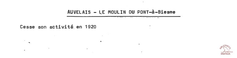 Auvelais : Moulin du Pont-à-Biesmes