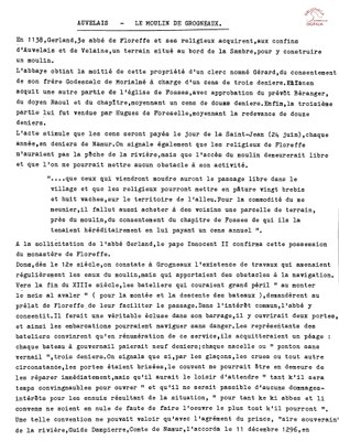 Auvelais : moulin Grogneaux