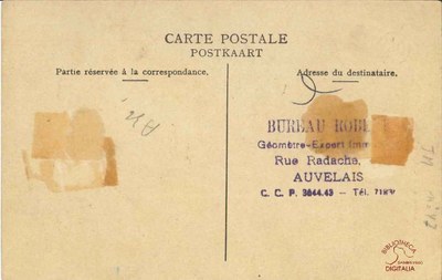 Auvelais : Bureau ROBERT (géomètre)