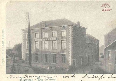 Tamines : imprimerie DUCULOT (rue du Pont)