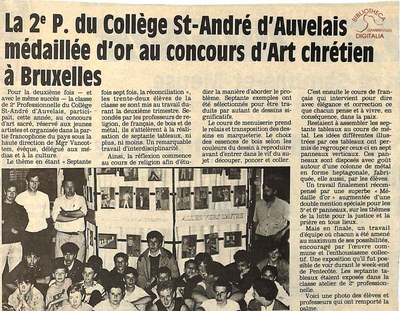 Auvelais : collège Saint-André