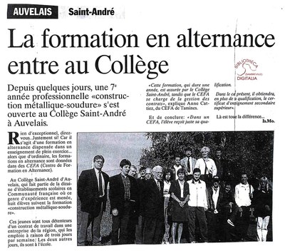 Auvelais : collège Saint-André