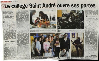 Auvelais : le collège Saint-André