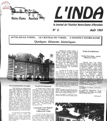 Auvelais : L'Institut Notre-Dame.