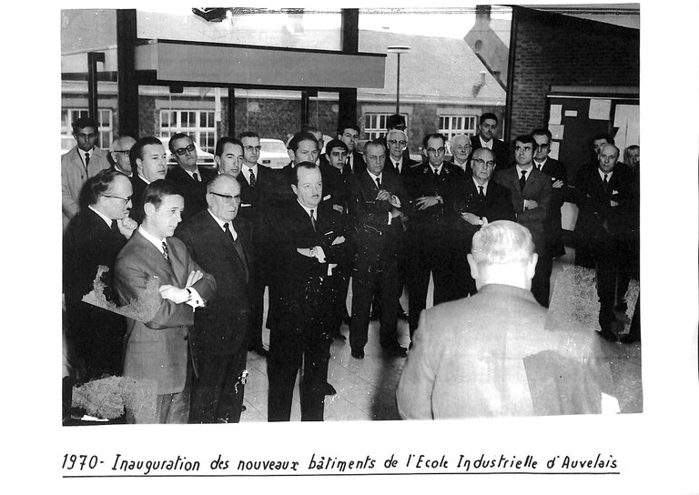 Auvelais : inauguration des nouveaux bâtiments de l'Ecole Industrielle
