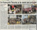 Auvelais : l'école Saint François à Seuris.