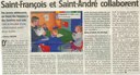 Auvelais : Saint François et Saint André collaborent