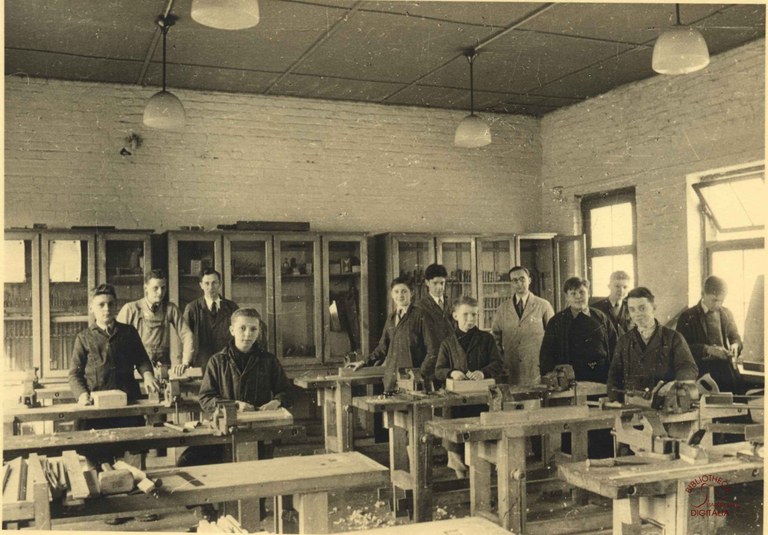 Atelier de menuiserie