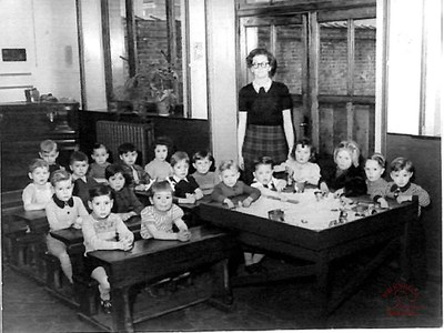 Photo datée de +/- 1945